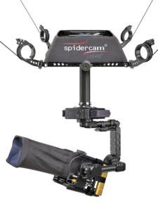 3D cable cam (spidercam) with NEWTON stabilized remote head