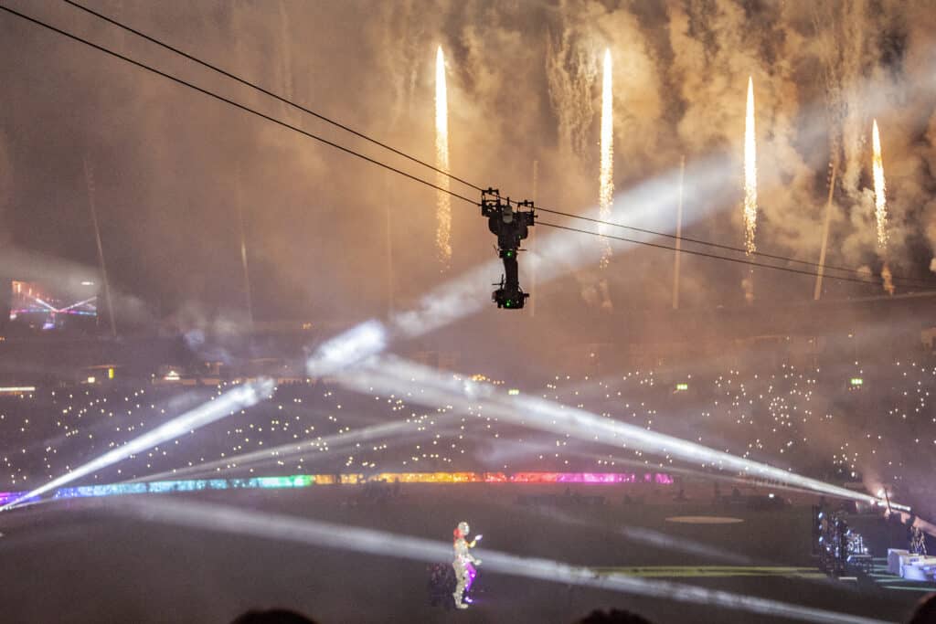 Cablecam am Weltklasse Zürich